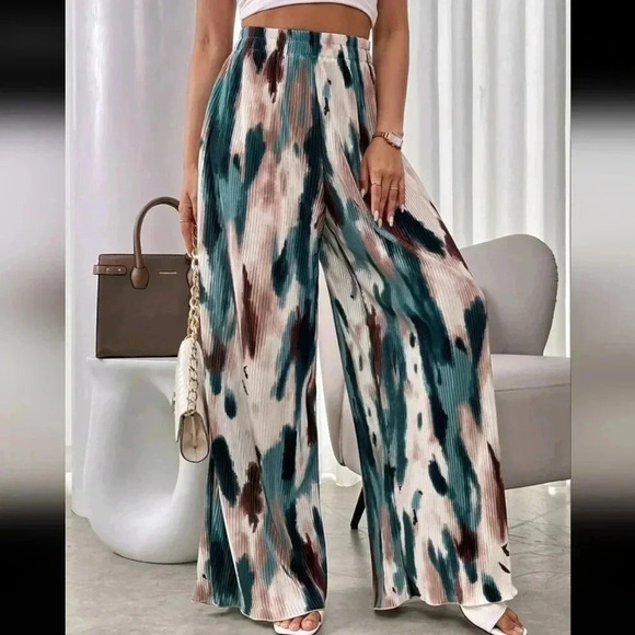 Tie-Dye WideLeg Casual Pants - Picture 5 of 5